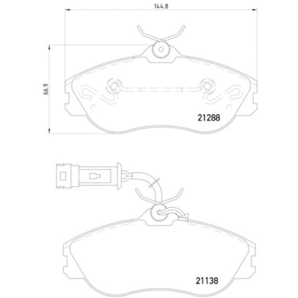 Disc Brake Pad,355017911